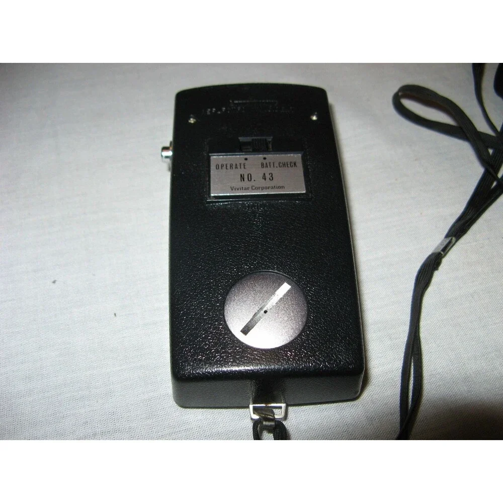 Vivitar 43 Vintage Analog Handheld Light Meter for SLR DSLR Film Digital Camera